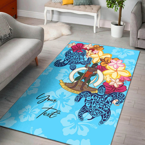 Vanuatu Area Rug - Custom Personalised Tropical Style