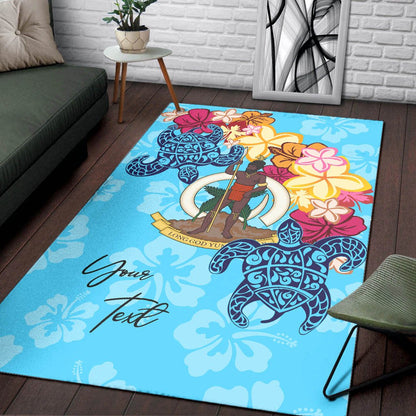Vanuatu Area Rug - Custom Personalised Tropical Style