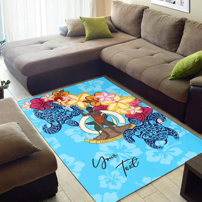 Vanuatu Area Rug - Custom Personalised Tropical Style