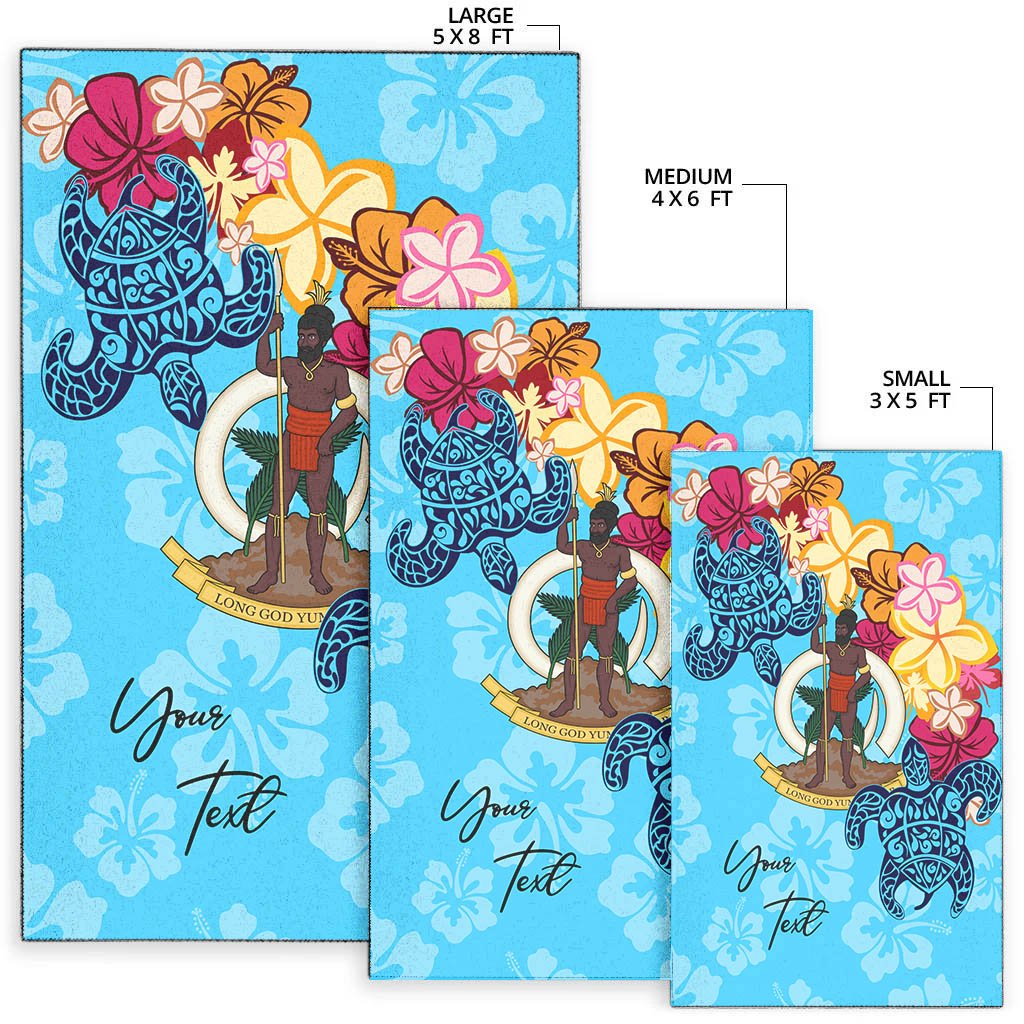 Vanuatu Area Rug - Custom Personalised Tropical Style