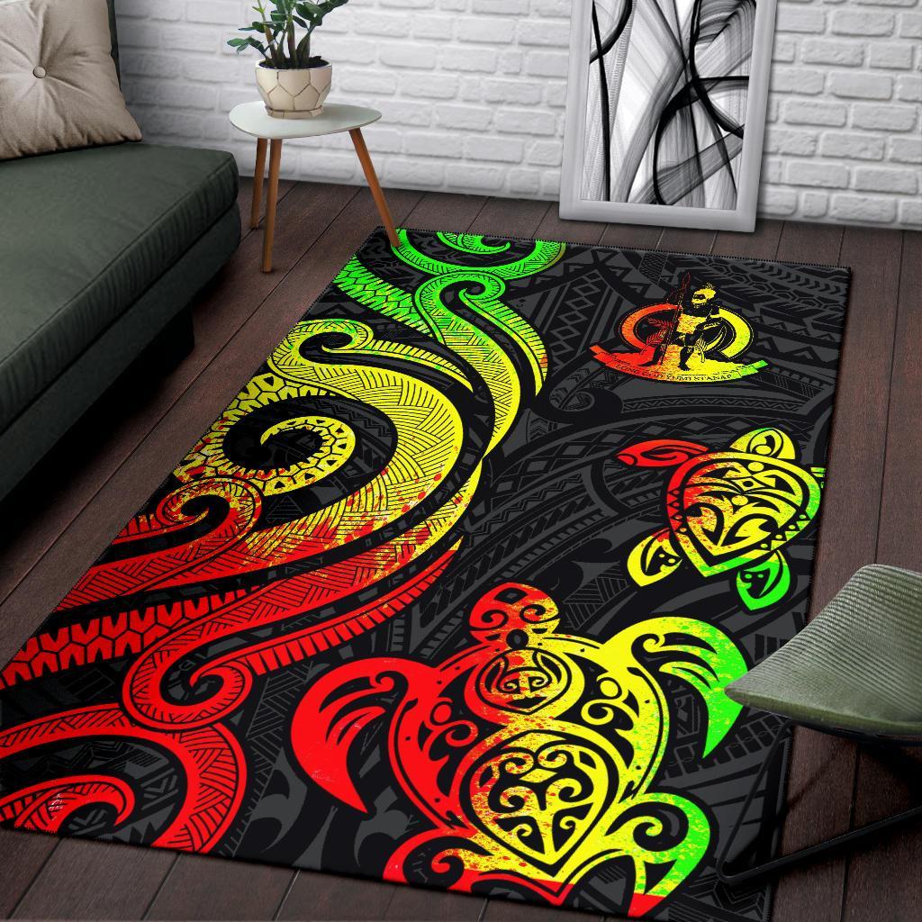 Vanuatu Area Rug - Reggae Tentacle Turtle