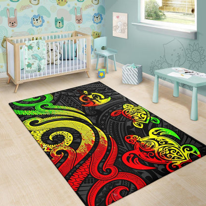 Vanuatu Area Rug - Reggae Tentacle Turtle