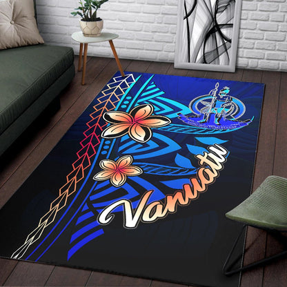 Vanuatu Area Rug - Vintage Tribal Mountain