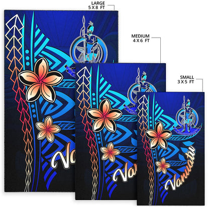 Vanuatu Area Rug - Vintage Tribal Mountain