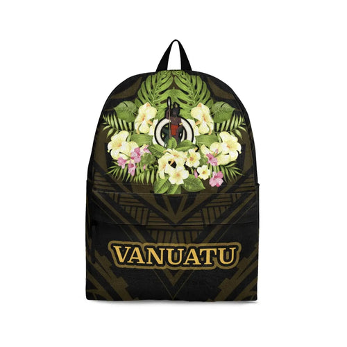 Vanuatu Backpack - Polynesian Gold Patterns Collection