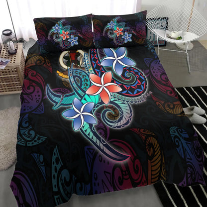 Vanuatu Bedding Set - Plumeria Flowers Style