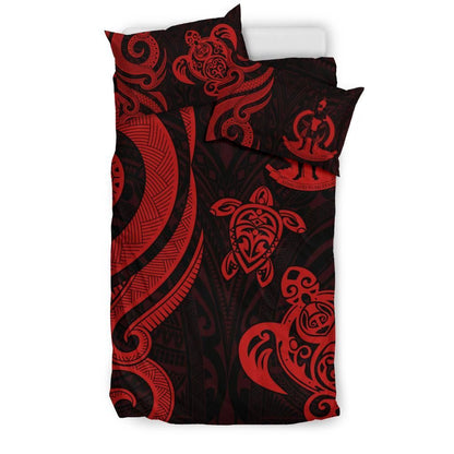 Vanuatu Bedding Set - Red Tentacle Turtle