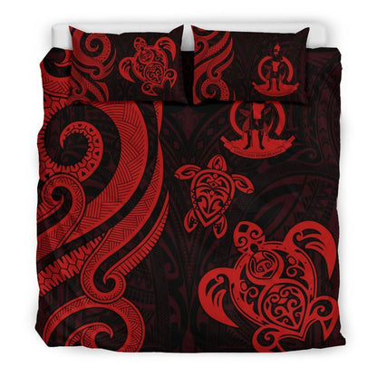 Vanuatu Bedding Set - Red Tentacle Turtle