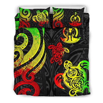 Vanuatu Bedding Set - Reggae Tentacle Turtle