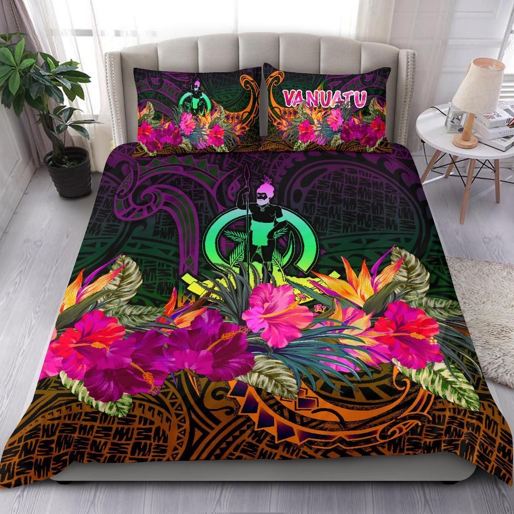 Vanuatu Bedding Set - Summer Hibiscus