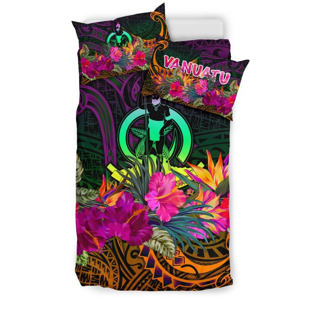 Vanuatu Bedding Set - Summer Hibiscus