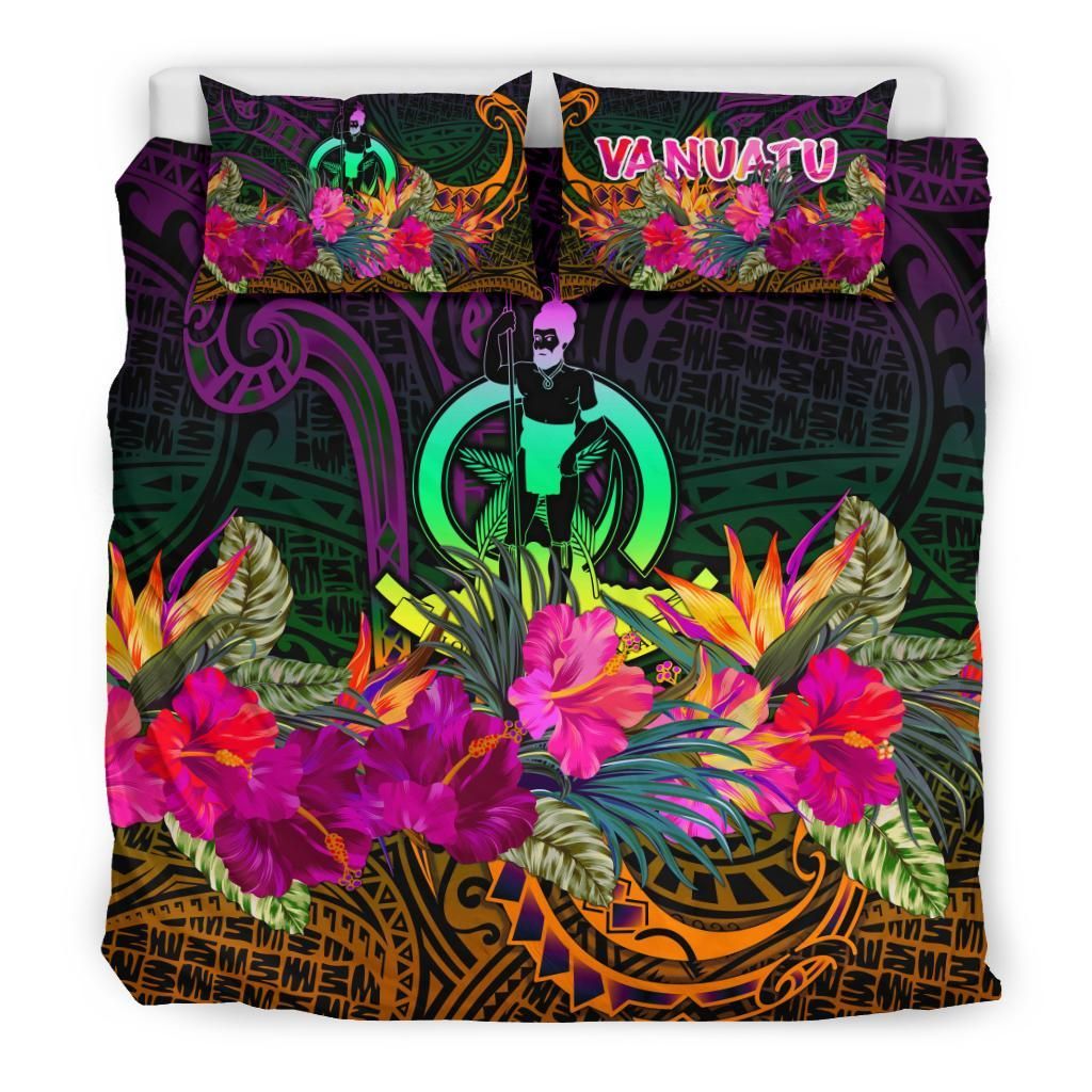 Vanuatu Bedding Set - Summer Hibiscus