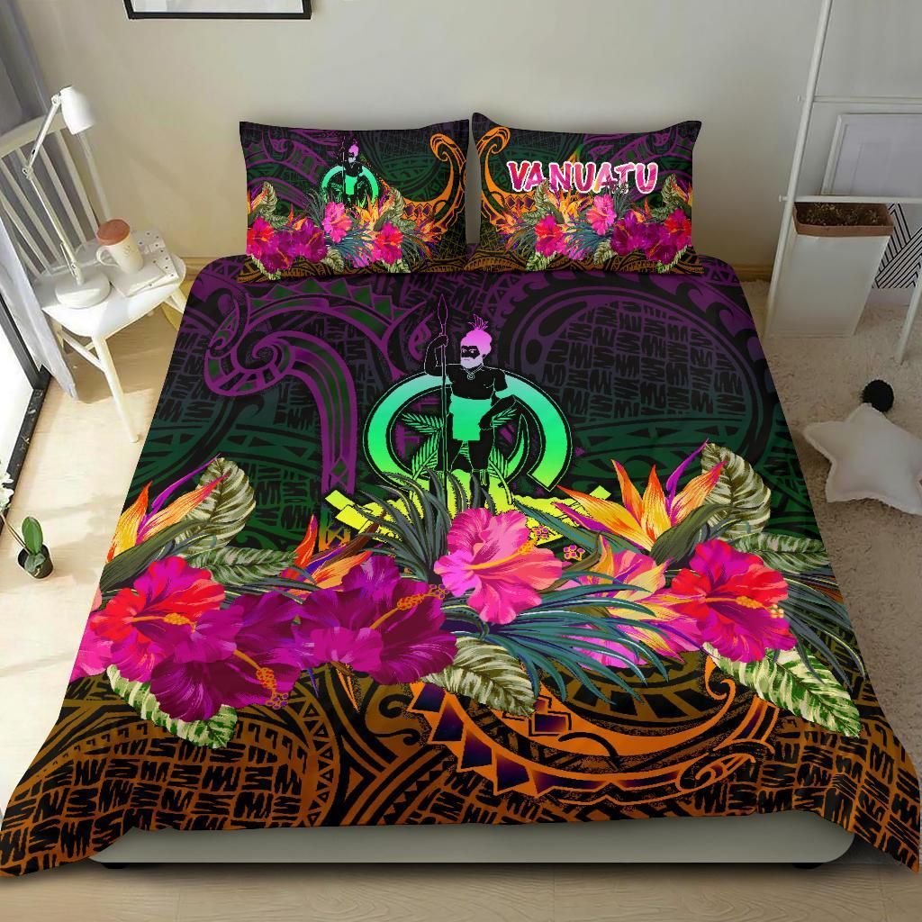 Vanuatu Bedding Set - Summer Hibiscus