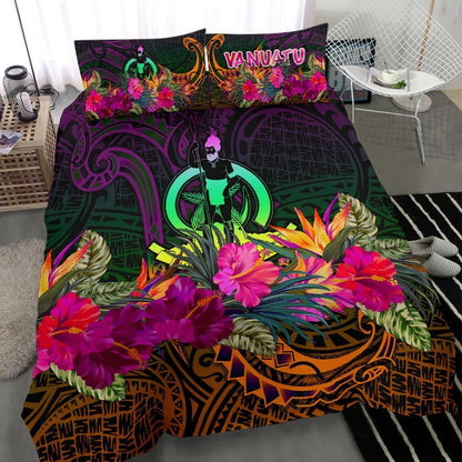 Vanuatu Bedding Set - Summer Hibiscus