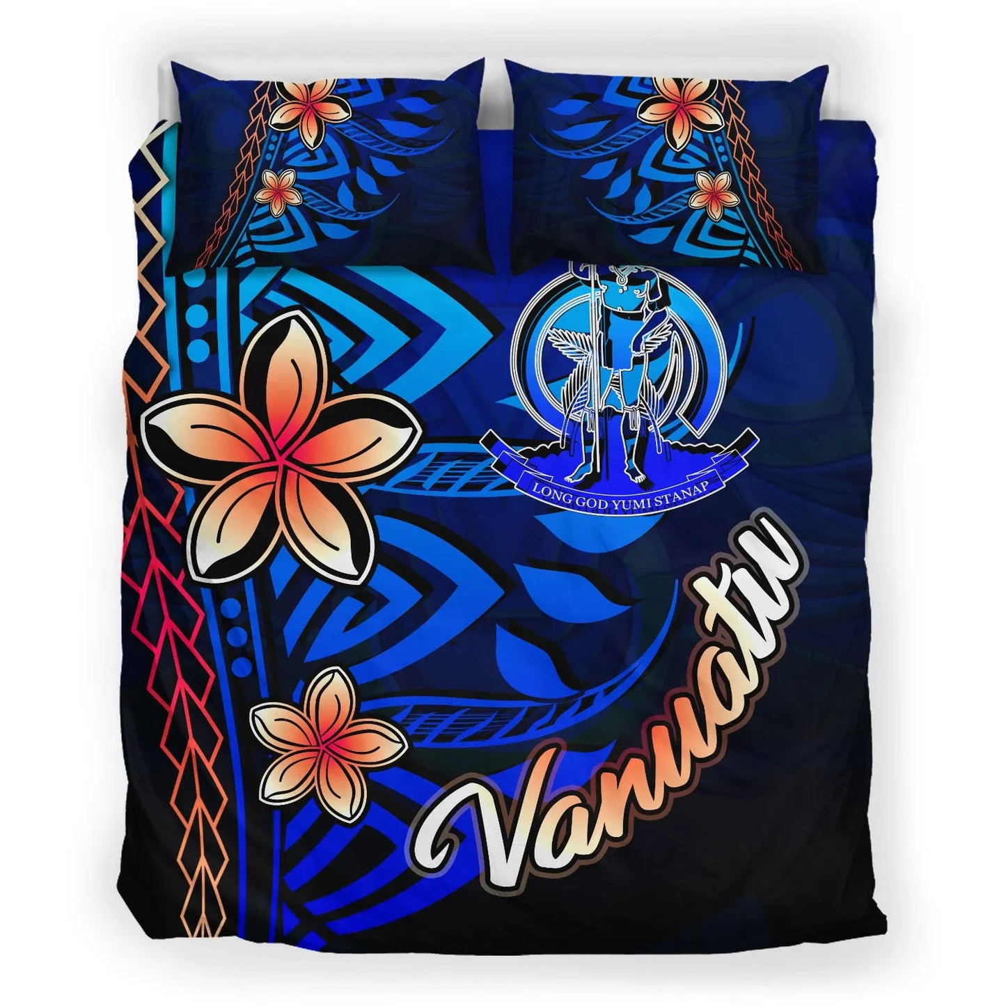 Vanuatu Bedding Set - Vintage Tribal Mountain