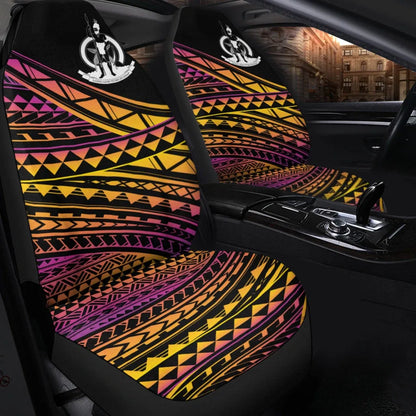 Vanuatu Car Seat Cover - Special Polynesian Ornaments