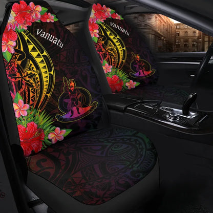 Vanuatu Car Seat Cover - Tropical Hippie Style