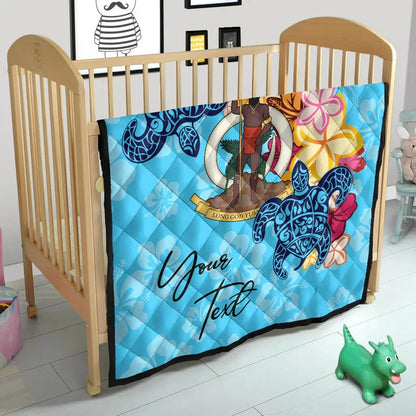 Vanuatu Custom Personalised Premium Quilt - Tropical Style