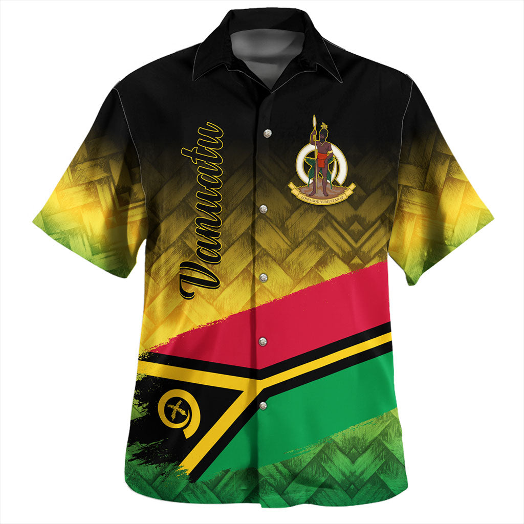 Fiji Hawaiian Shirt Custom Bula Fiji Rugby Tapa Design