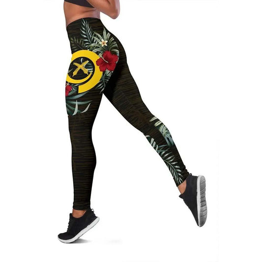Vanuatu Hibiscus Legging