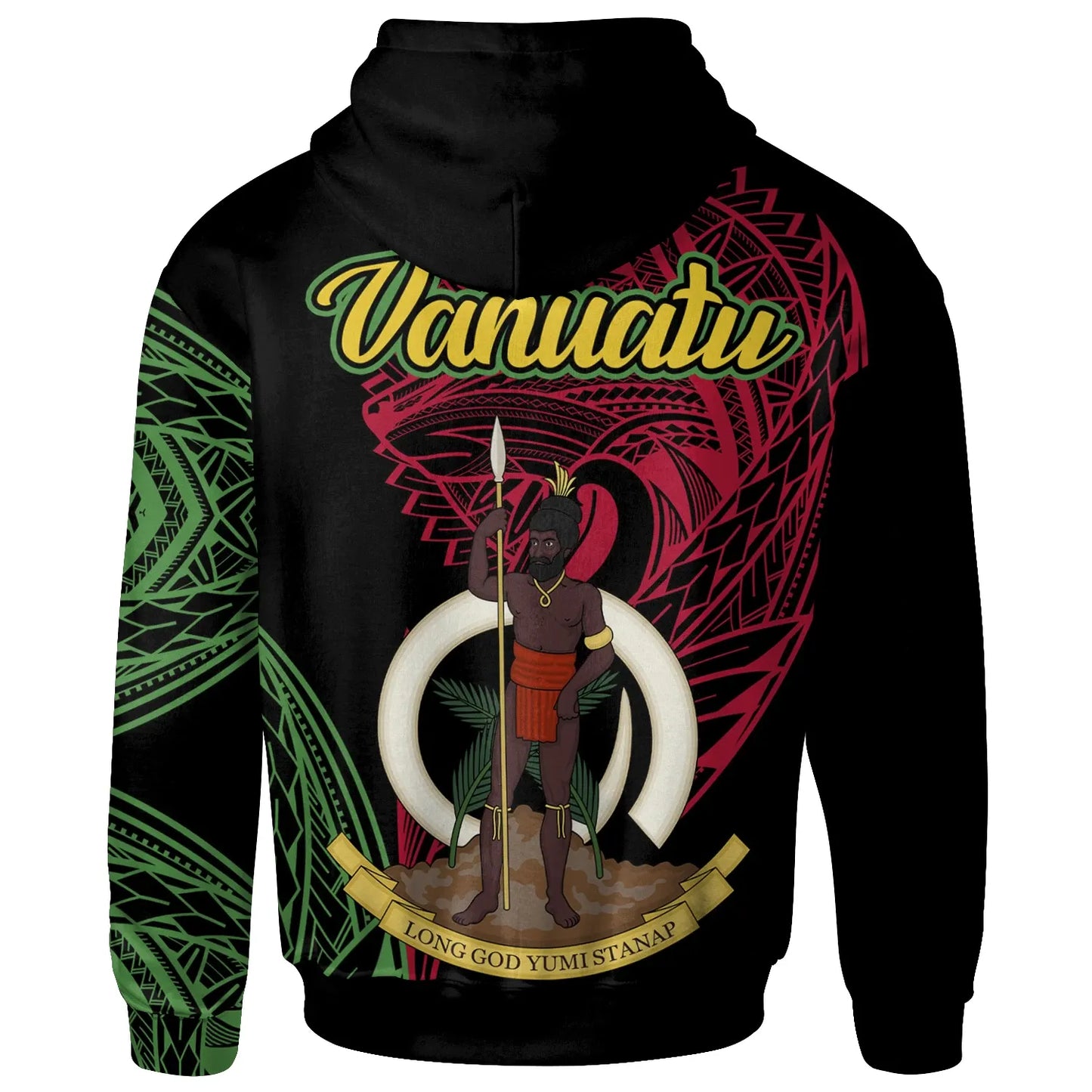 Vanuatu Hoodie -'ore Seal Of Vanuatu Special Style