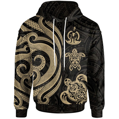 Vanuatu Hoodie - Gold Tentacle Turtle