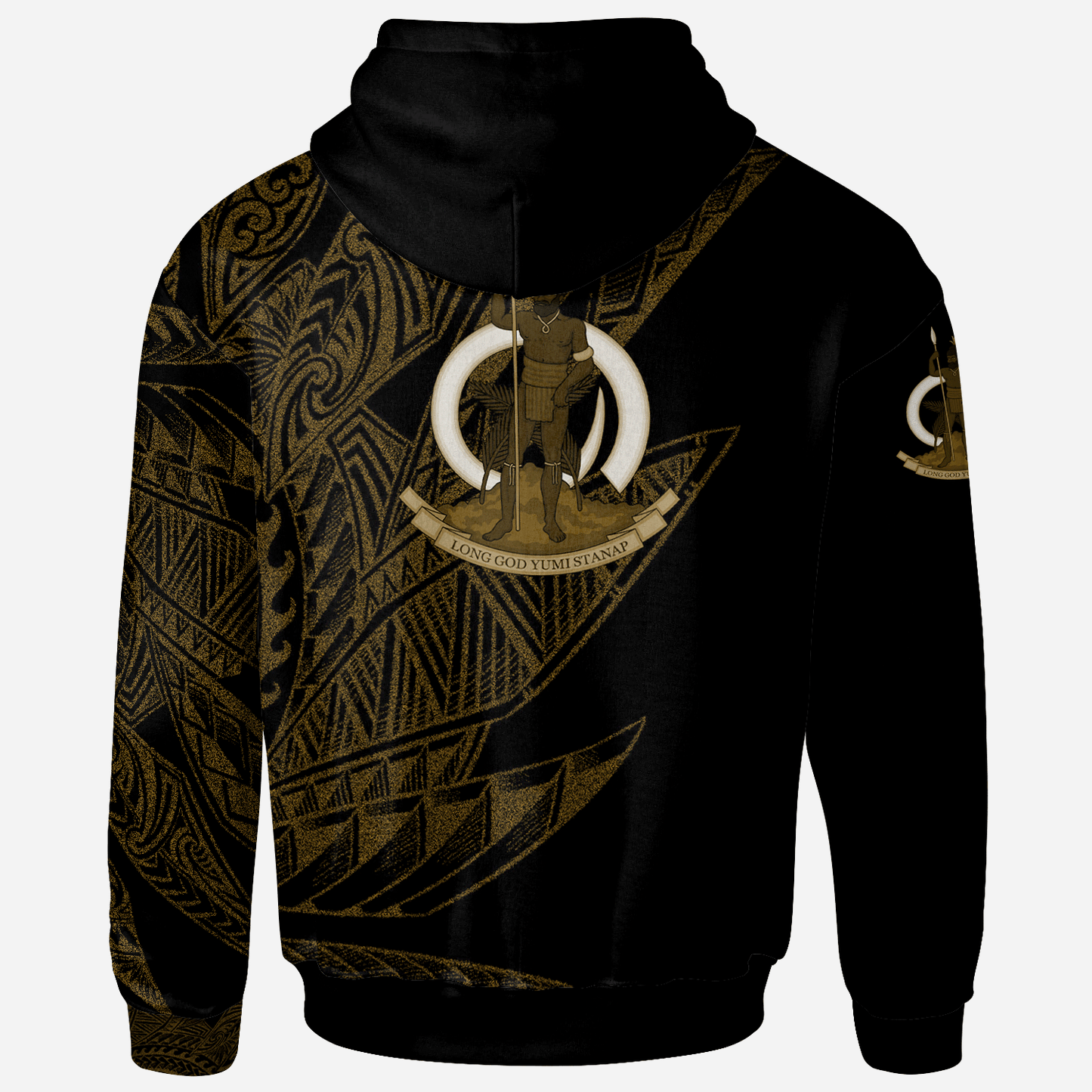 Vanuatu Hoodie - Legends Are Born In Gold Color
