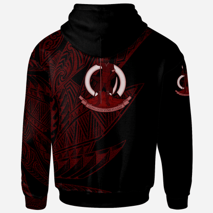 Vanuatu Hoodie - Legends Are Born In Red Color