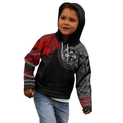 Vanuatu Hoodie - Polynesian Chain Style