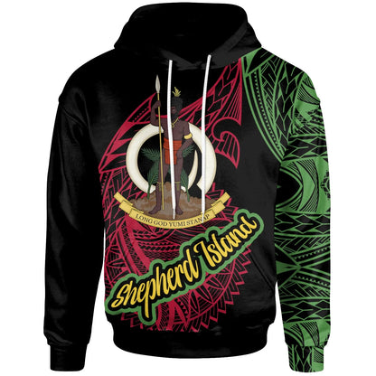 Vanuatu Hoodie - Shepherd Island Seal Of Vanuatu Special Style