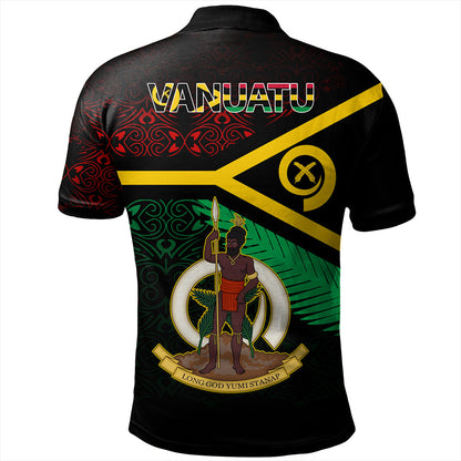 Vanuatu Polo Shirt Melanesia Tribal Pattern