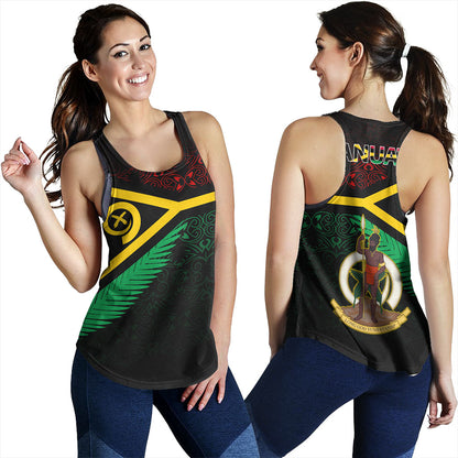Vanuatu Women Tank Melanesia Tribal Pattern