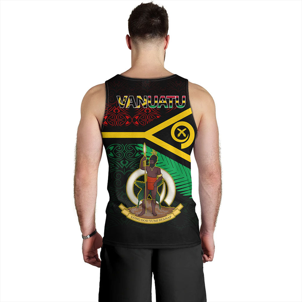 Vanuatu Tank Top Melanesia Tribal Pattern