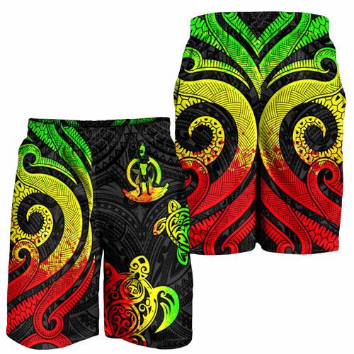 Vanuatu Men Short - Reggae Tentacle Turtle