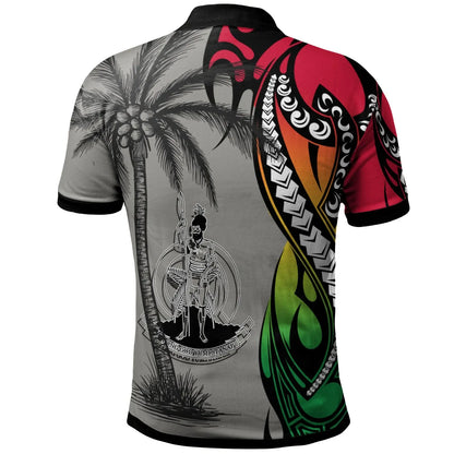 Vanuatu Polo Shirt - Classical Coconut Tree