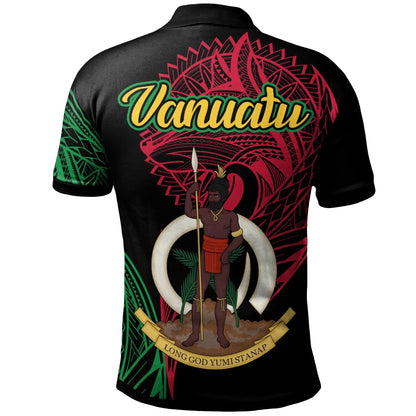 Vanuatu Polo Shirt - Vanuatu Seal Of Vanuatu Special Style
