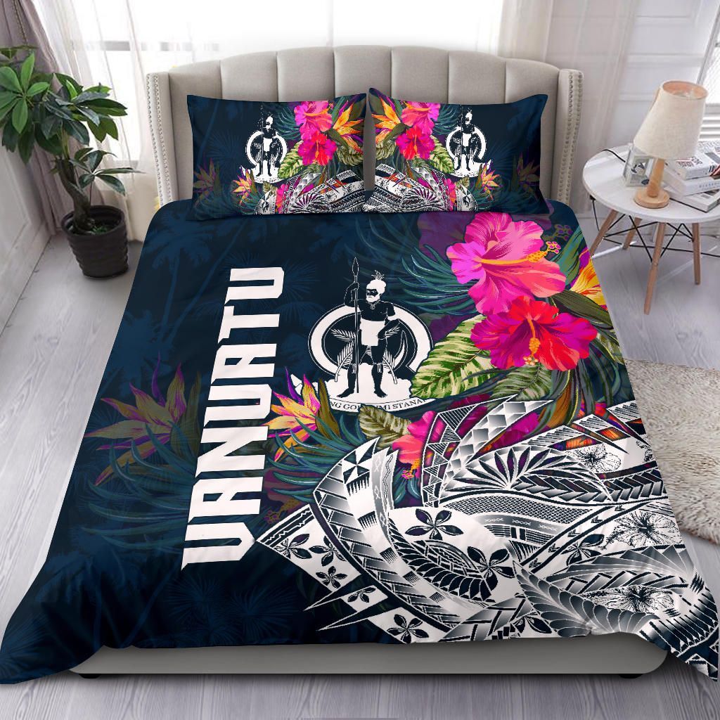 Vanuatu Polynesian Bedding Set - Summer Vibes