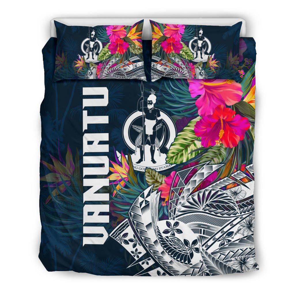 Vanuatu Polynesian Bedding Set - Summer Vibes