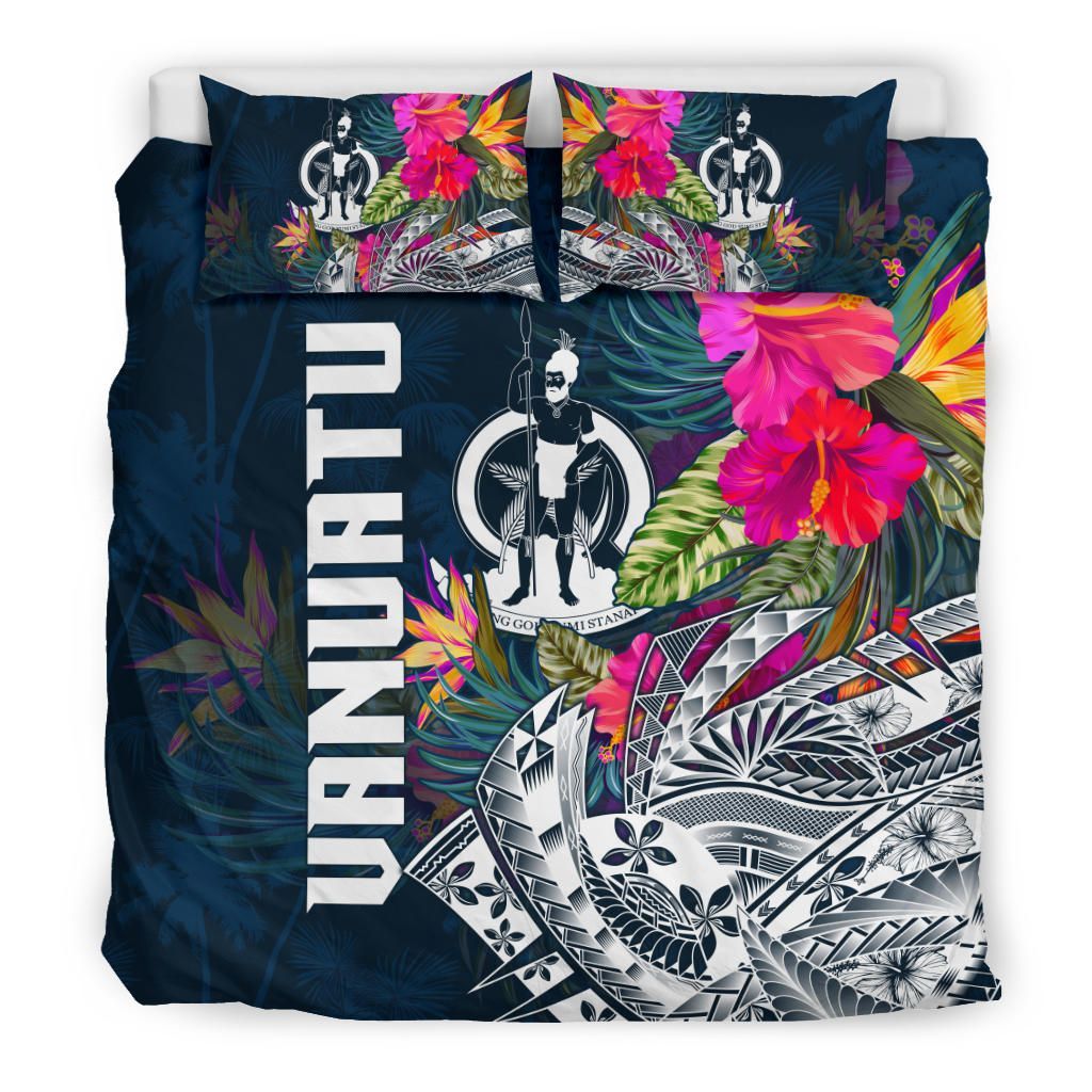Vanuatu Polynesian Bedding Set - Summer Vibes