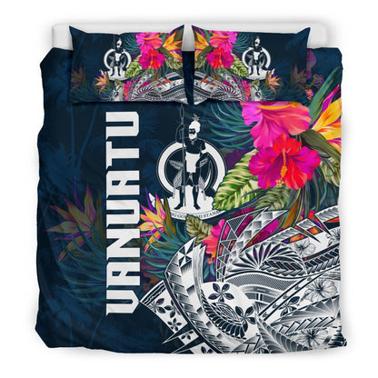 Vanuatu Polynesian Bedding Set - Summer Vibes
