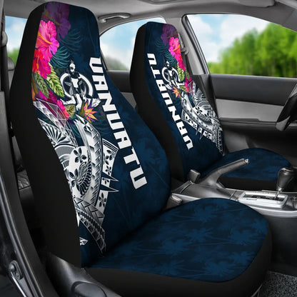 Vanuatu Polynesian Car Seat Covers  - Summer Vibes