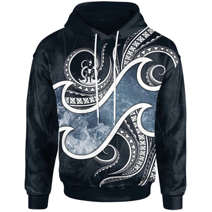 Vanuatu Polynesian Hoodie - Ocean Style