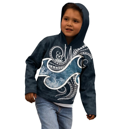 Vanuatu Polynesian Hoodie - Ocean Style