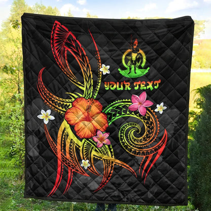 Vanuatu Polynesian Personalised Premium Quilt - Legend of Vanuatu (Reggae)