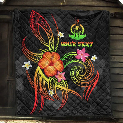 Vanuatu Polynesian Personalised Premium Quilt - Legend of Vanuatu (Reggae)