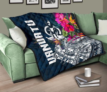 Vanuatu Polynesian Premium Quilt  - Summer Vibes
