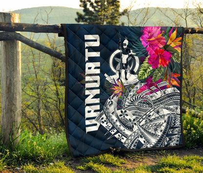 Vanuatu Polynesian Premium Quilt  - Summer Vibes