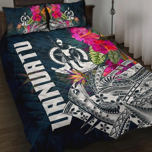 Vanuatu Polynesian Quilt Bed Set - Summer Vibes