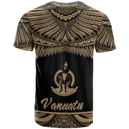 Vanuatu Polynesian T-Shirt - Vanuatu Pride Gold Version