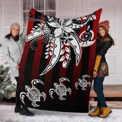 Vanuatu Premium Blanket - Vertical Stripes Style